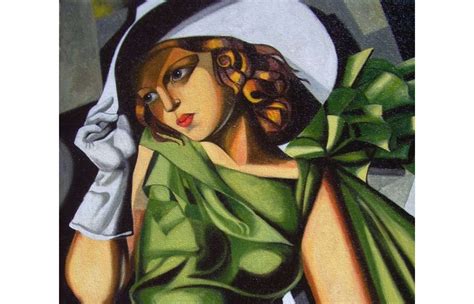 junges mädchen mit handschuhen|Tamara de Lempicka: Malerin des Art Déco .